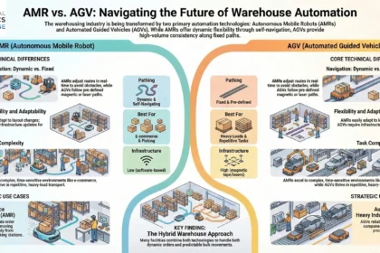 AMRs and AGVs in Warehousing Revolutionizing Material Handling