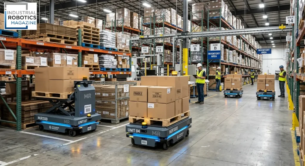Autonomous Mobile Robots for Inventory Management