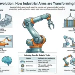 How Industrial Robotic Arms Are Being Used in Manufacturing